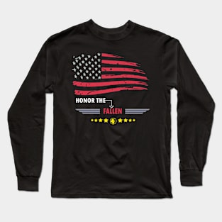 honor the fallen Long Sleeve T-Shirt